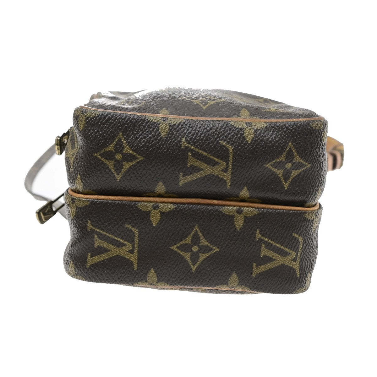 LOUIS VUITTON Mini Amazon Shoulder Bag Monogram Leather Brown M45238 32SA168