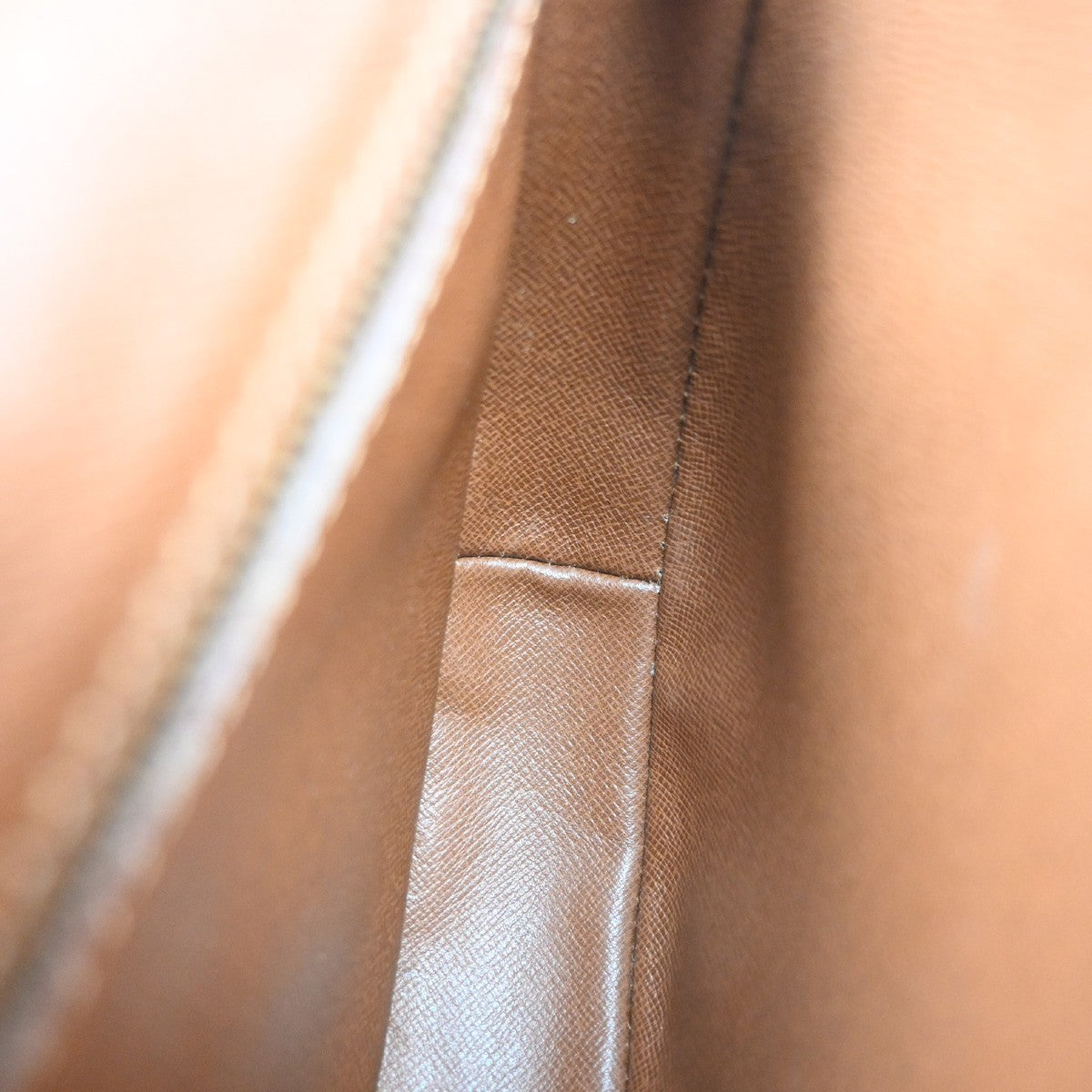 LOUIS VUITTON Chantilly PM Shoulder Bag Monogram Leather Brown M51234 86SA020