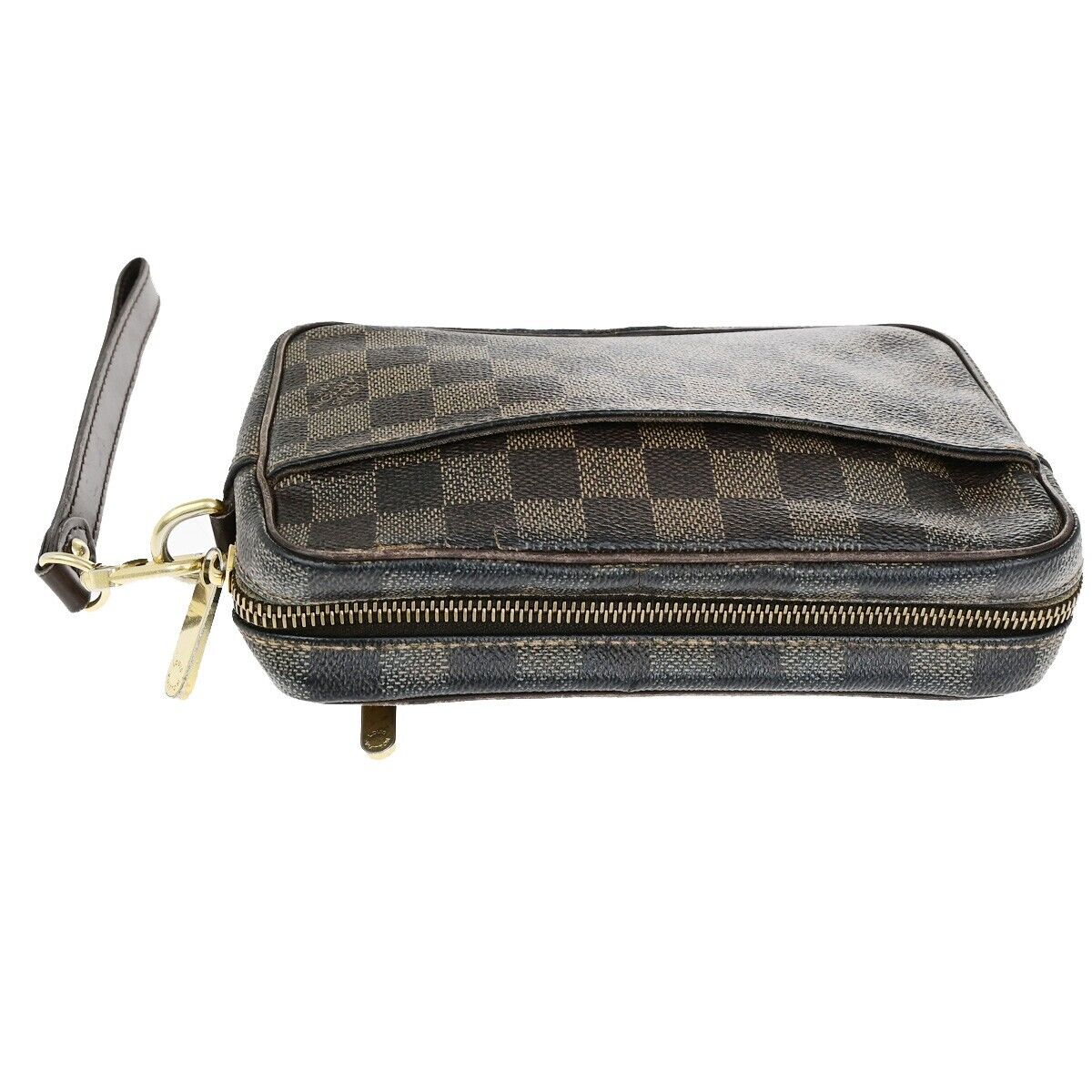 LOUIS VUITTON  Pochette Bier Macau Clutch Bag Damier  Leather BN N61739 63EC933