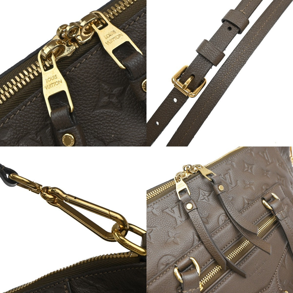 LOUIS VUITTON Lumineuse PM 2Way Shoulder Bag Monogram Empreinte M93409 23KB150