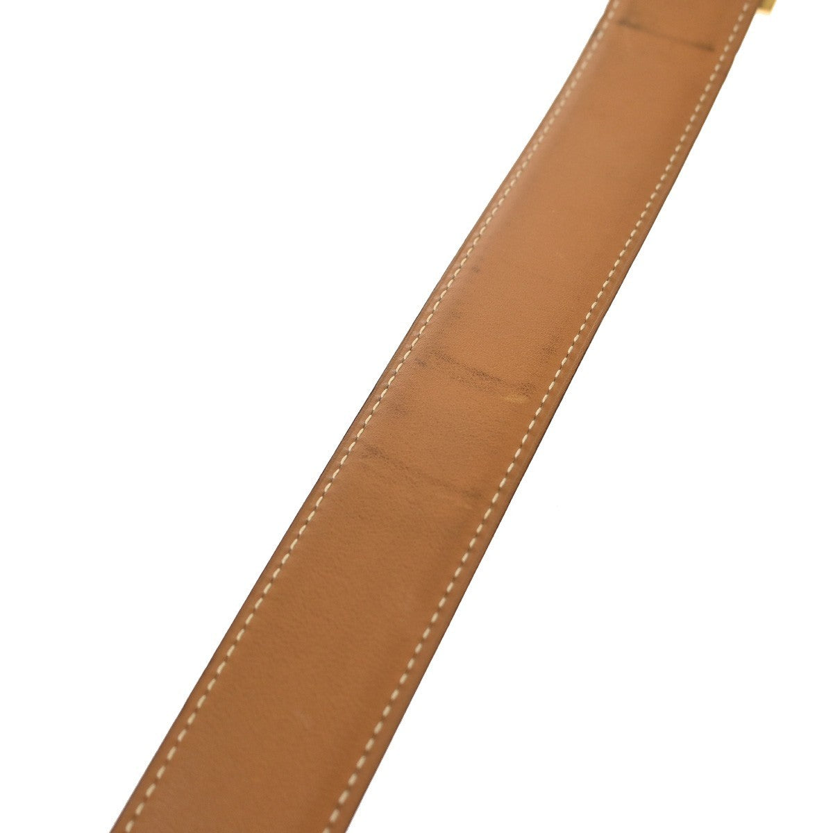 HERMES Constance H Logo Reversible Buckle Belt Leather Size 70 BK BN GHW 38RQ047