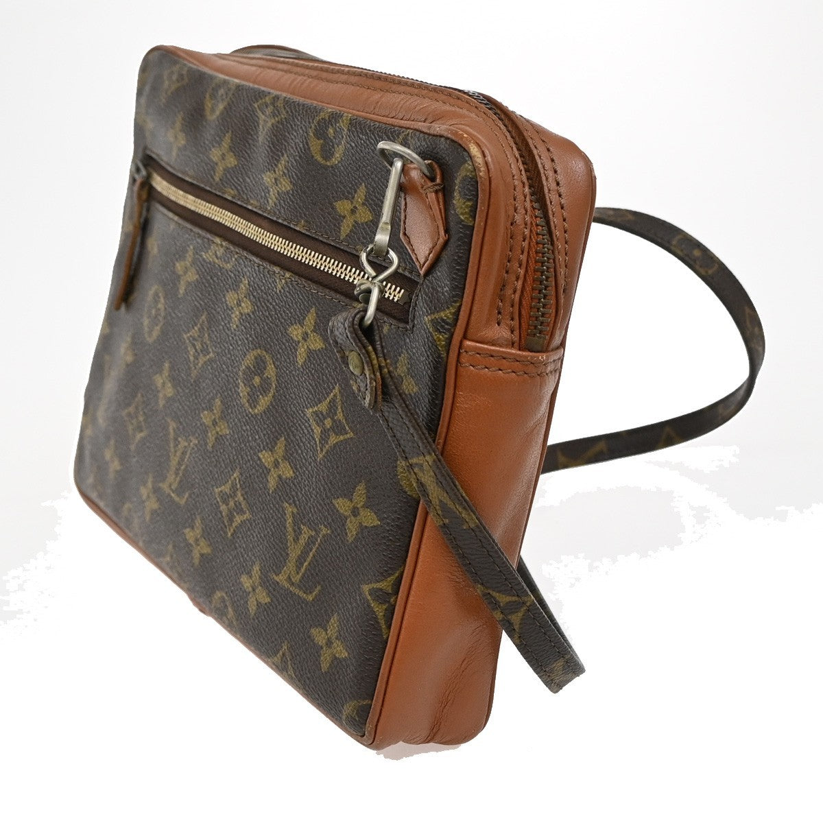 LOUIS VUITTON Pochette Sport Shoulder Bag Monogram Brown N0.183 62FC135
