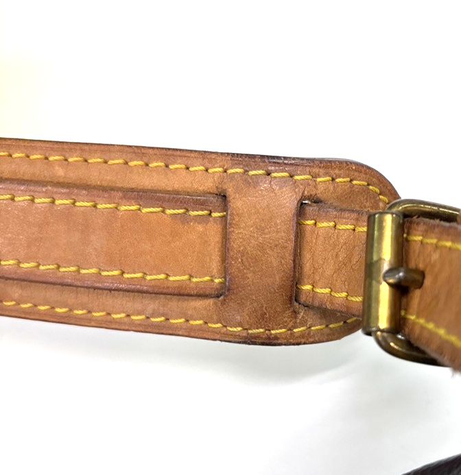 LOUIS VUITTON Boulogne 35 Shoulder Bag Monogram Leather Brown M51260 34MA065