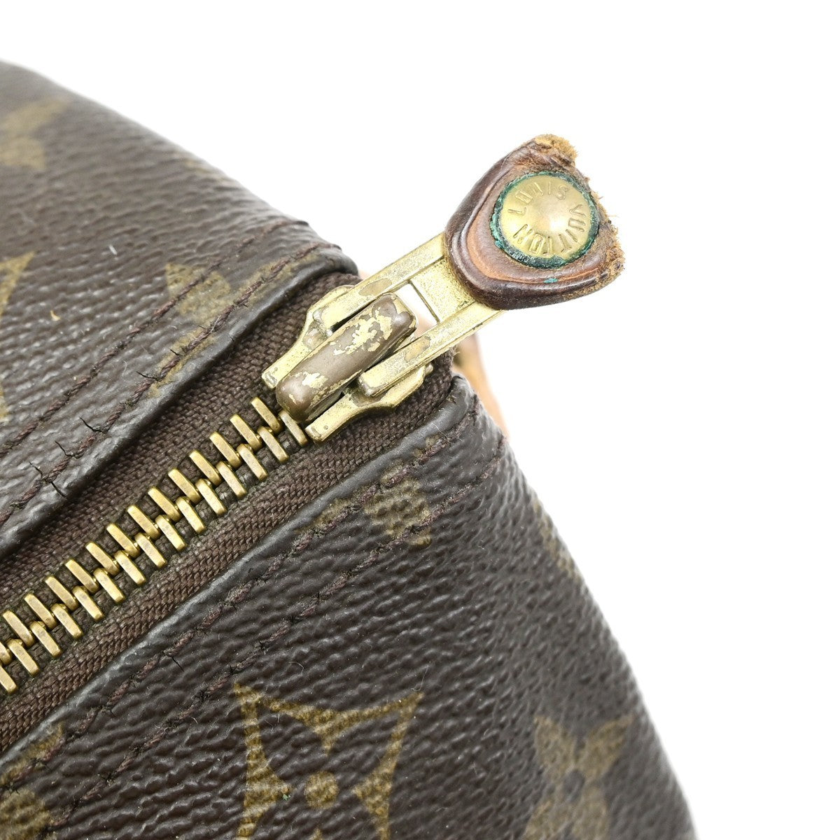 LOUIS VUITTON Speedy 30 Travel Hand Bag Monogram Leather Brown M41526 82YJ253