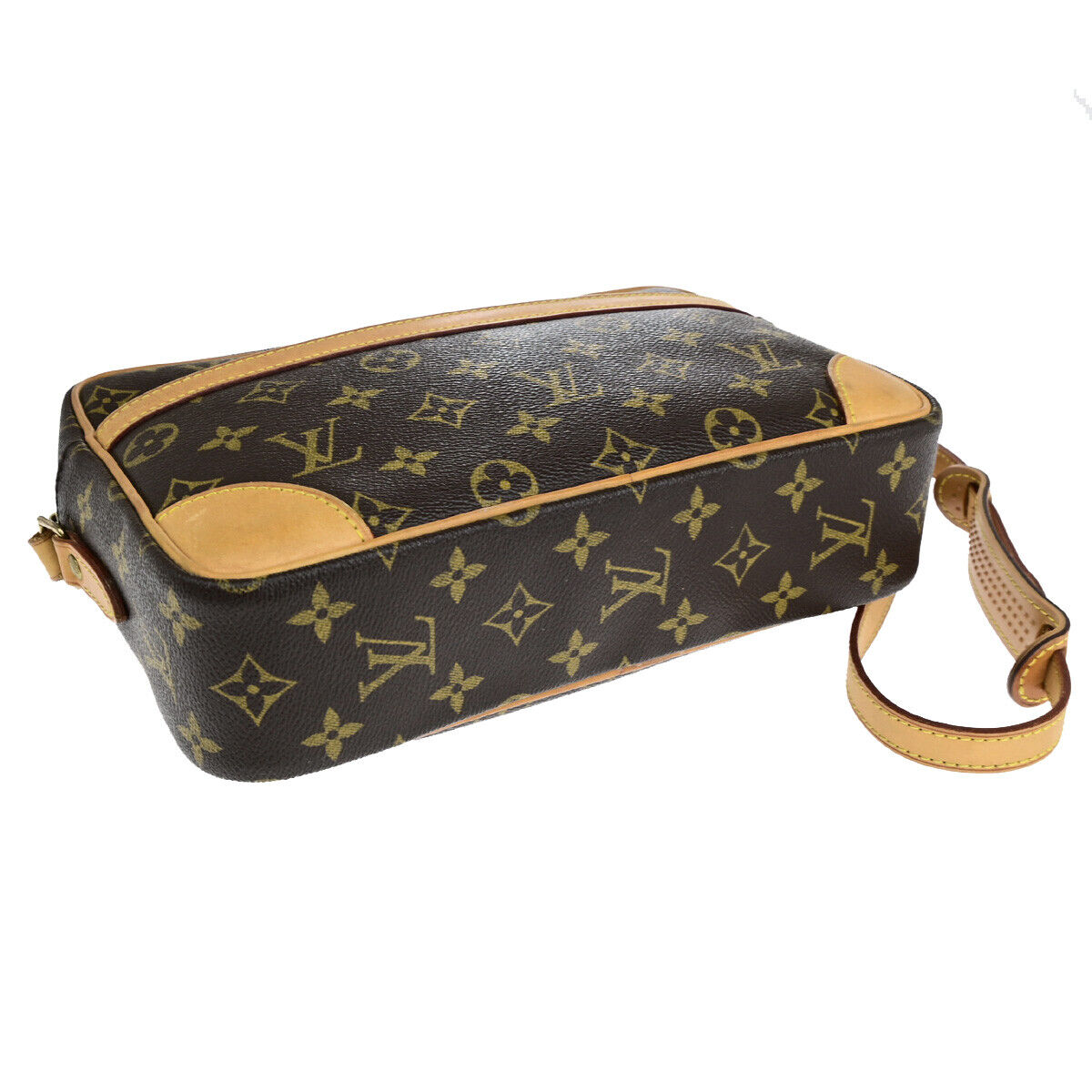 LOUIS VUITTON Trocadero 27 Shoulder Bag Monogram Leather Brown M51274 99SJ108