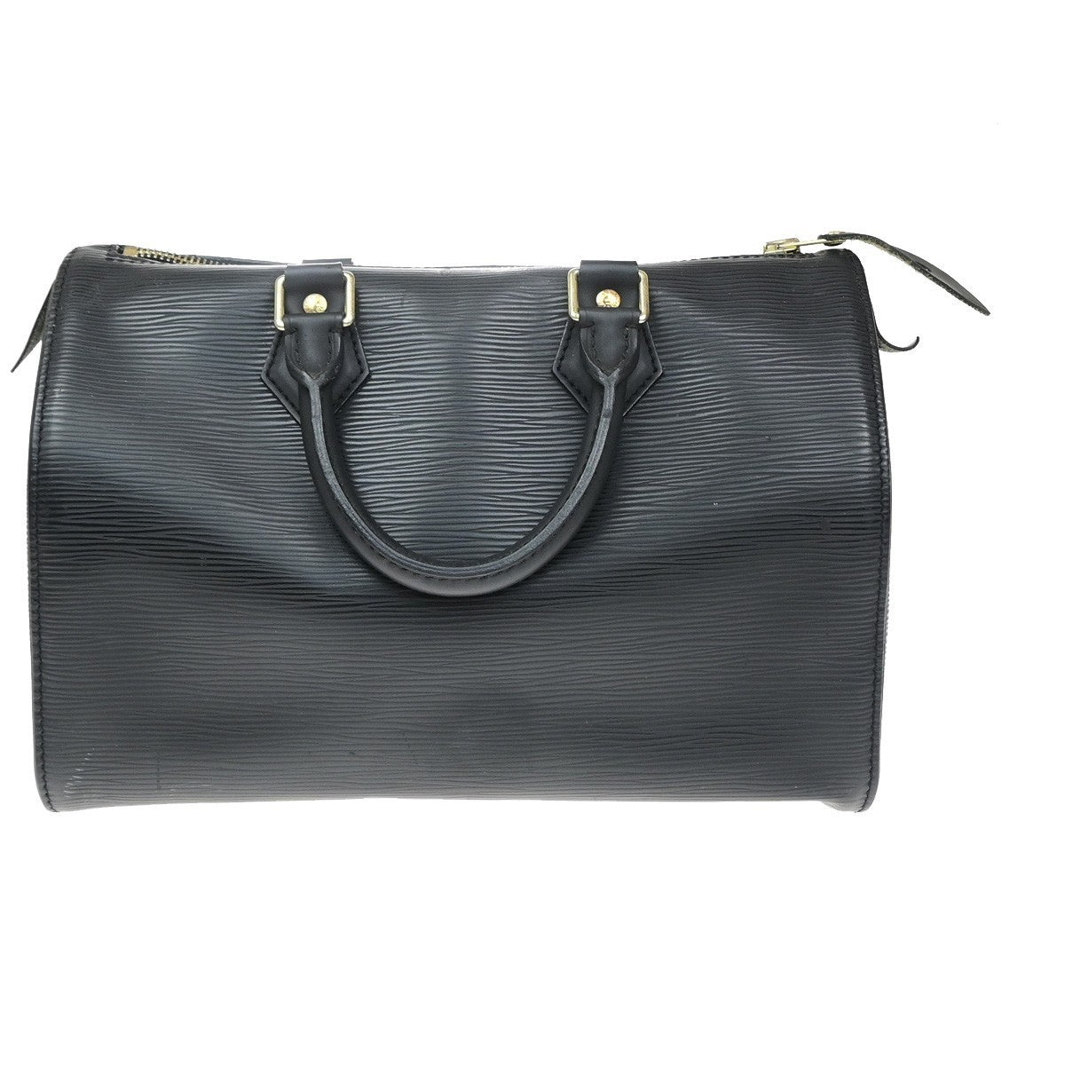 LOUIS VUITTON LV Speedy 25 Travel Hand Bag Epi Leather Black M59032 16MA703