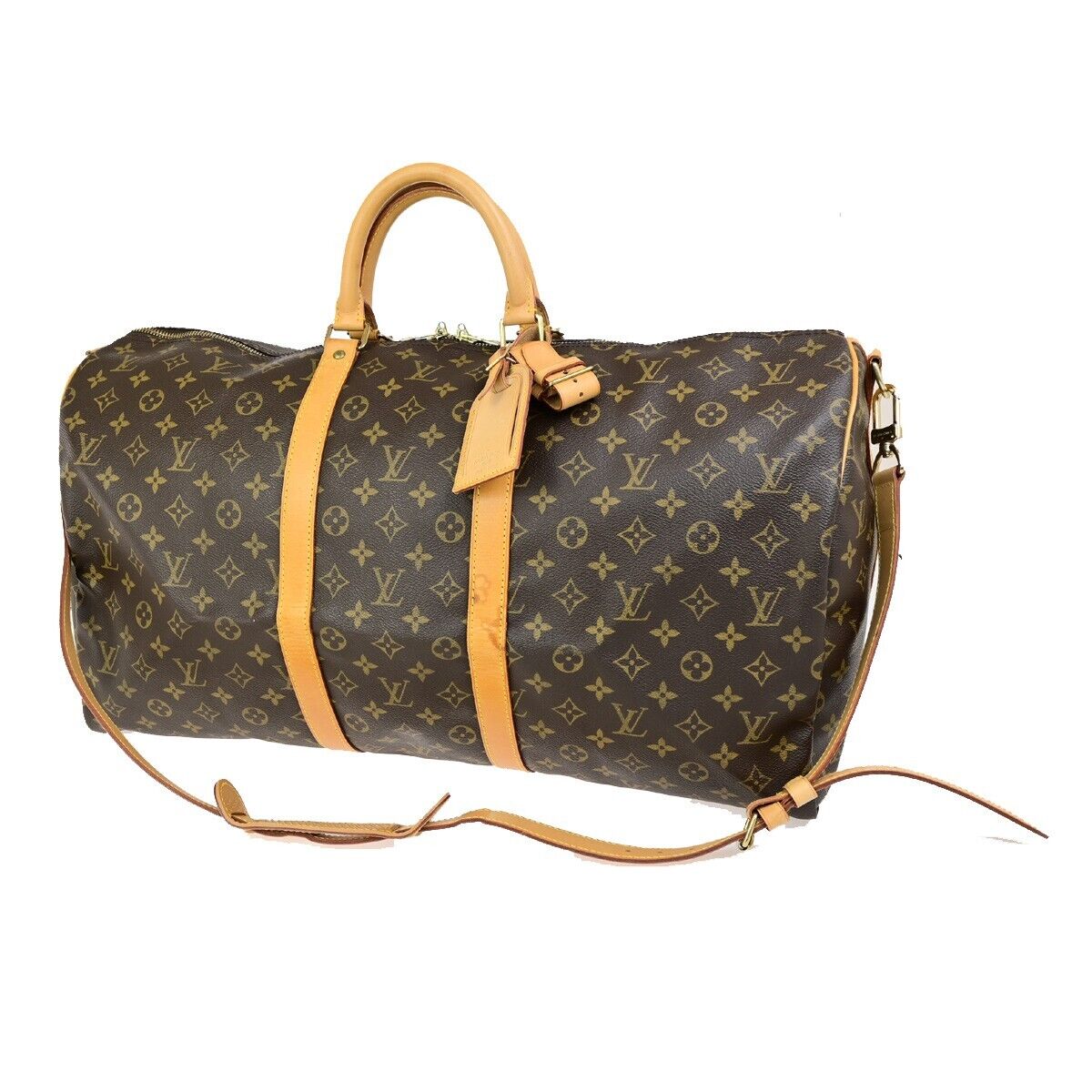 LOUIS VUITTON Keepall Bandouliere 55 2Way Hand Bag Monogram BN M41414 21KA528