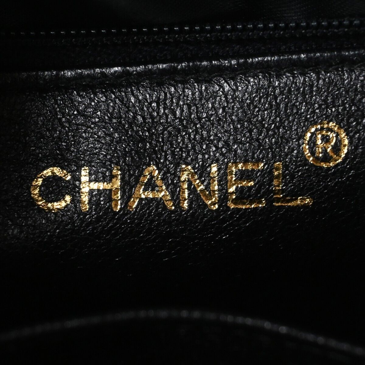 CHANEL CC Logo Mini Matelasse Shoulder Bag Suede Leather Black Gold 691HB551