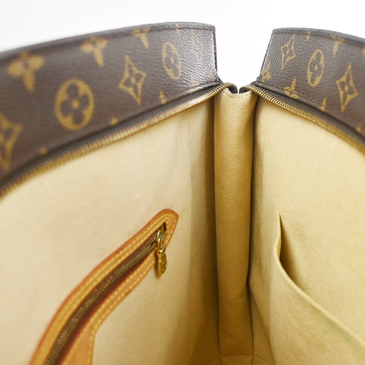 LOUIS VUITTON BABYLONE Shoulder Bag Monogram Leather Brown France M51102 73KC832
