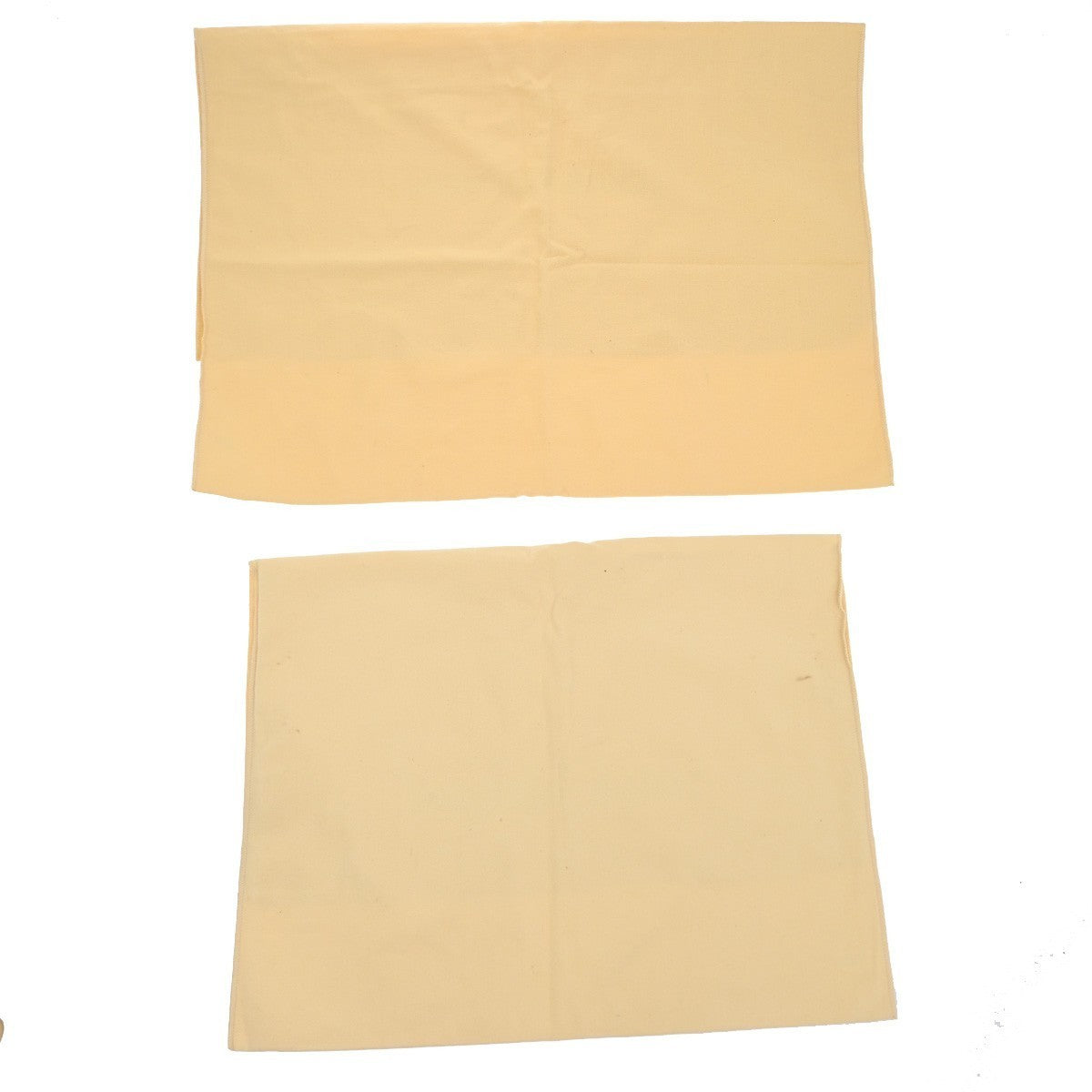 LOUIS VUITTON Logo 10 Set Dust Bag Drawstring Canvas Cotton Beige Brown 09KP042