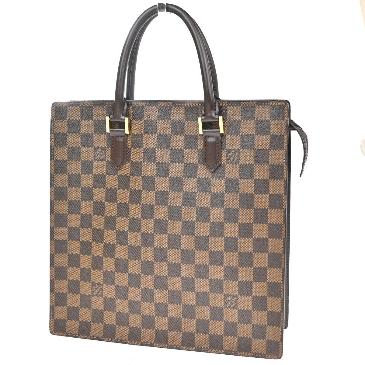 LOUIS VUITTON Venice PM Hand Tote Bag Damier Ebene Leather Brown N51145 12YJ100