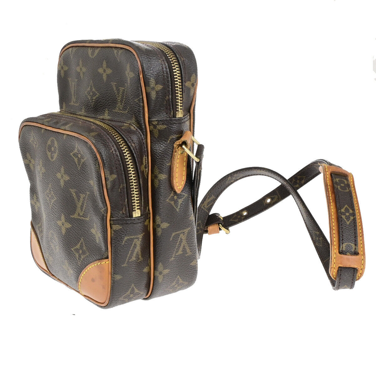 LOUIS VUITTON Amazon Crossbody Shoulder Bag Monogram Leather BN M45236 89SJ577