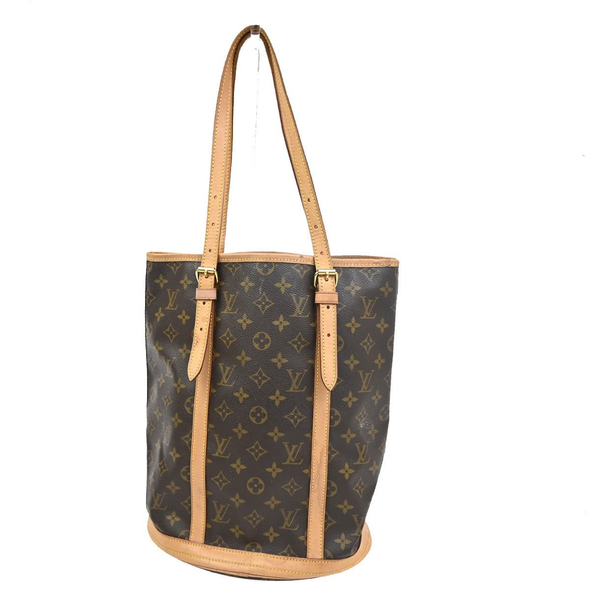 LOUIS VUITTON BUCKET GM Shoulder Tote Bag Monogram Leather BN USA M42236 66CA674