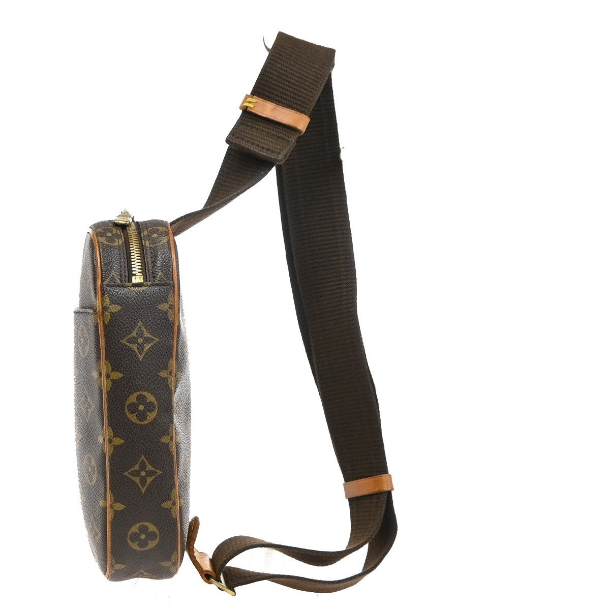 LOUIS VUITTON Pochette Gange Shoulder Bag Monogram Brown Spain M51870 73YH912