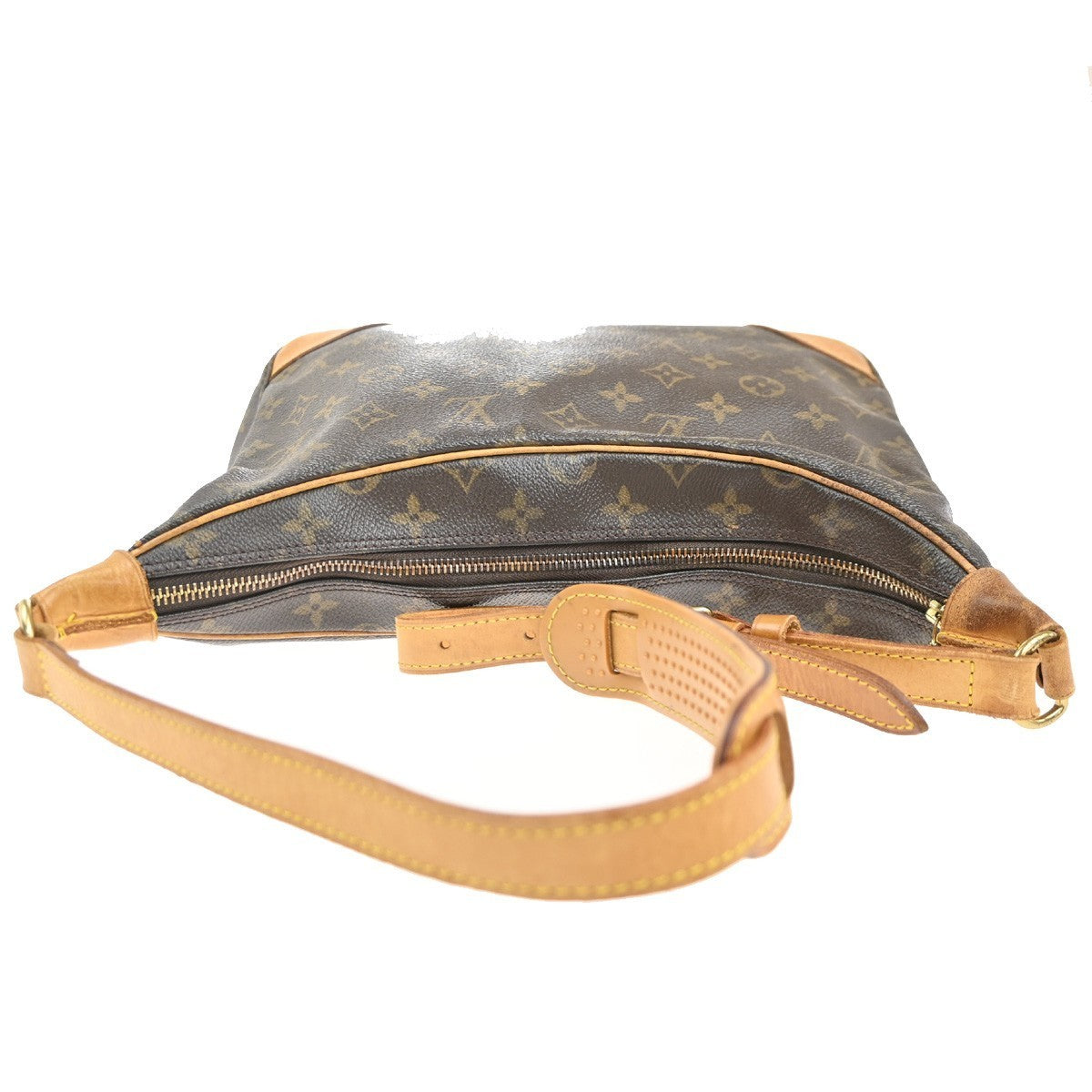 LOUIS VUITTON Boulogne 30 Shoulder Bag Monogram Leather Brown M51265 78MA364