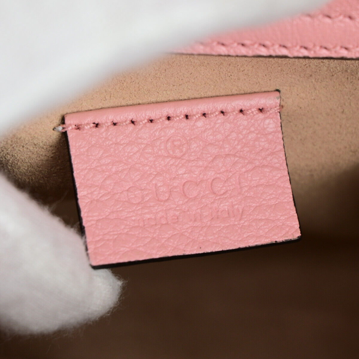 GUCCI Bamboo Diana Mini Tote 2Way Shoulder Hand Bag Leather Pink GHW 678RK731