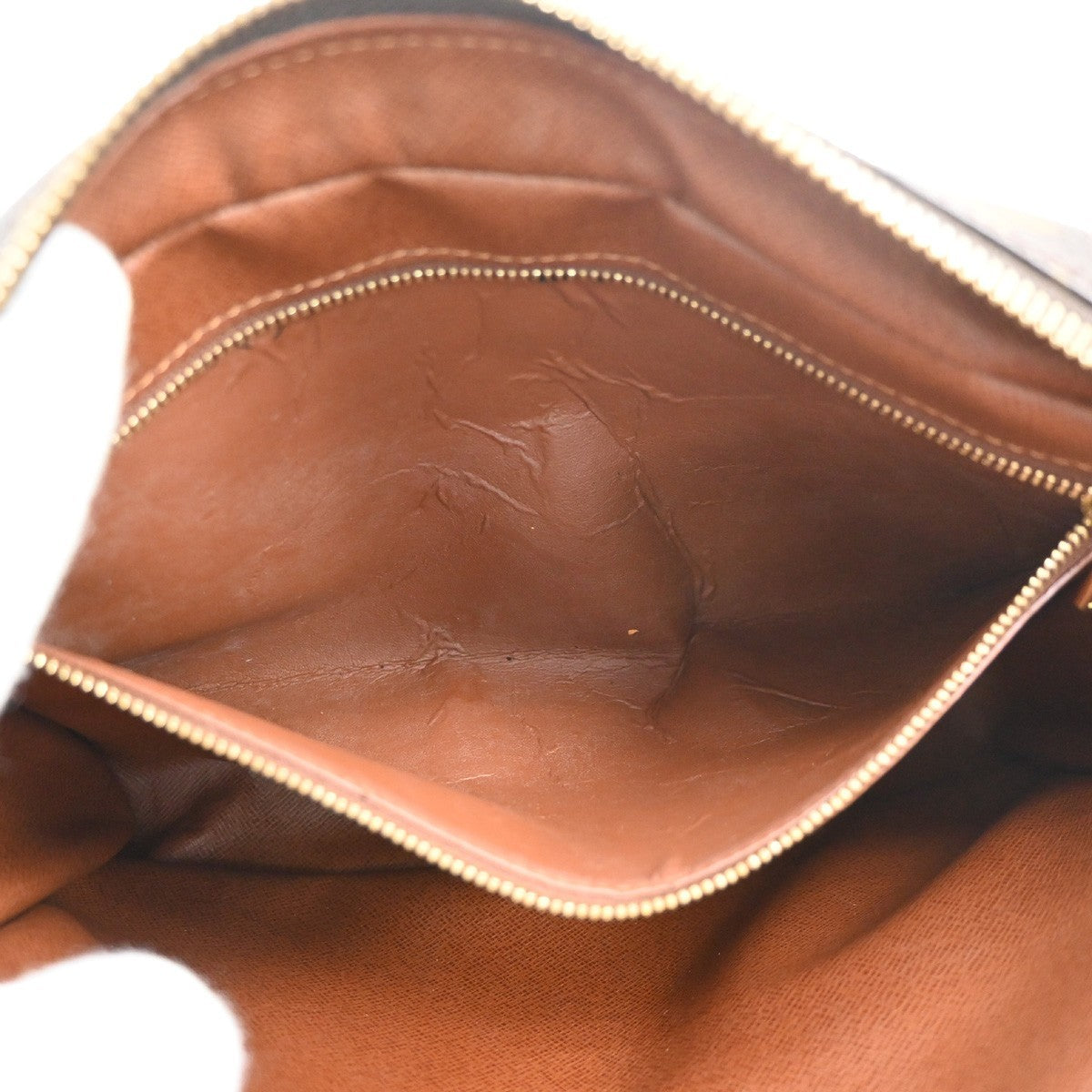 LOUIS VUITTON Trocadero 27 Shoulder Bag Monogram Leather Brown M51274 84SA139