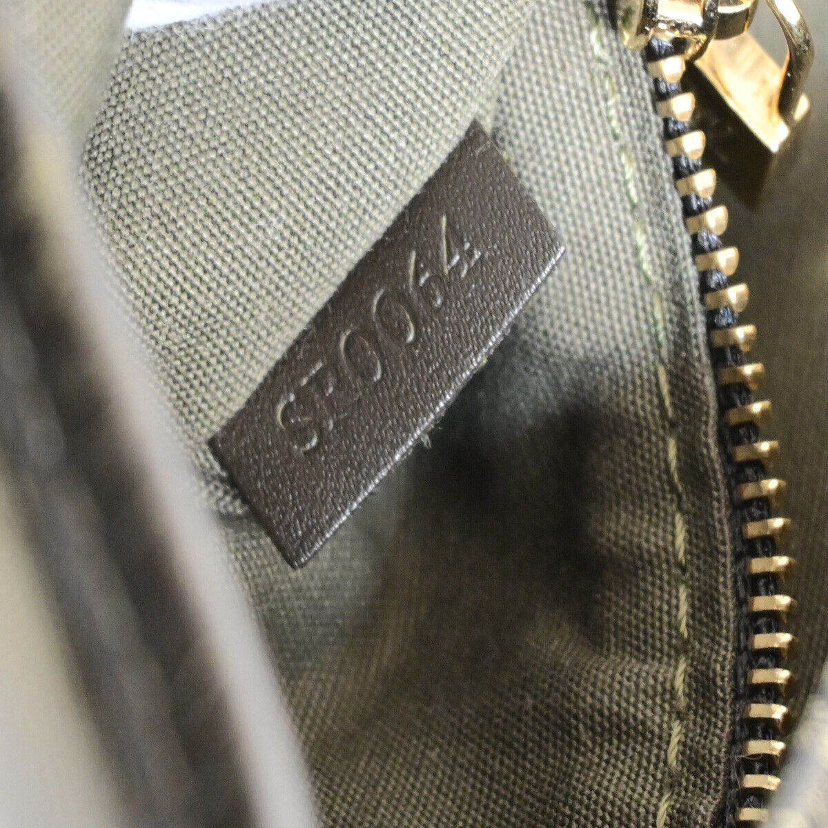 LOUIS VUITTON Lucille GM Shoulder Bag Monogram Mini Canvas Khaki M92681 68YF599