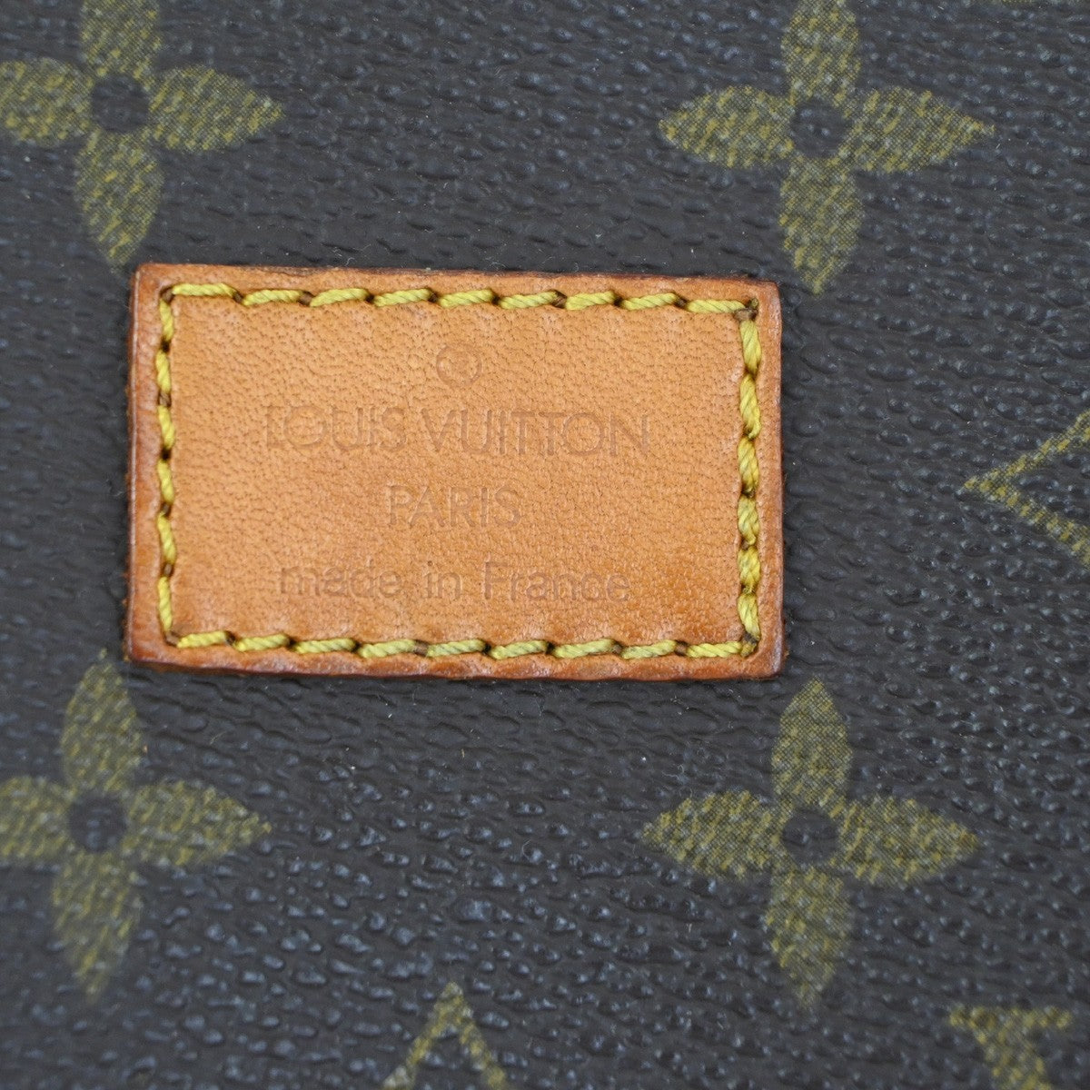 LOUIS VUITTON Logo Saumur 30 Shoulder Bag Monogram Leather Brown M42256 39PA062