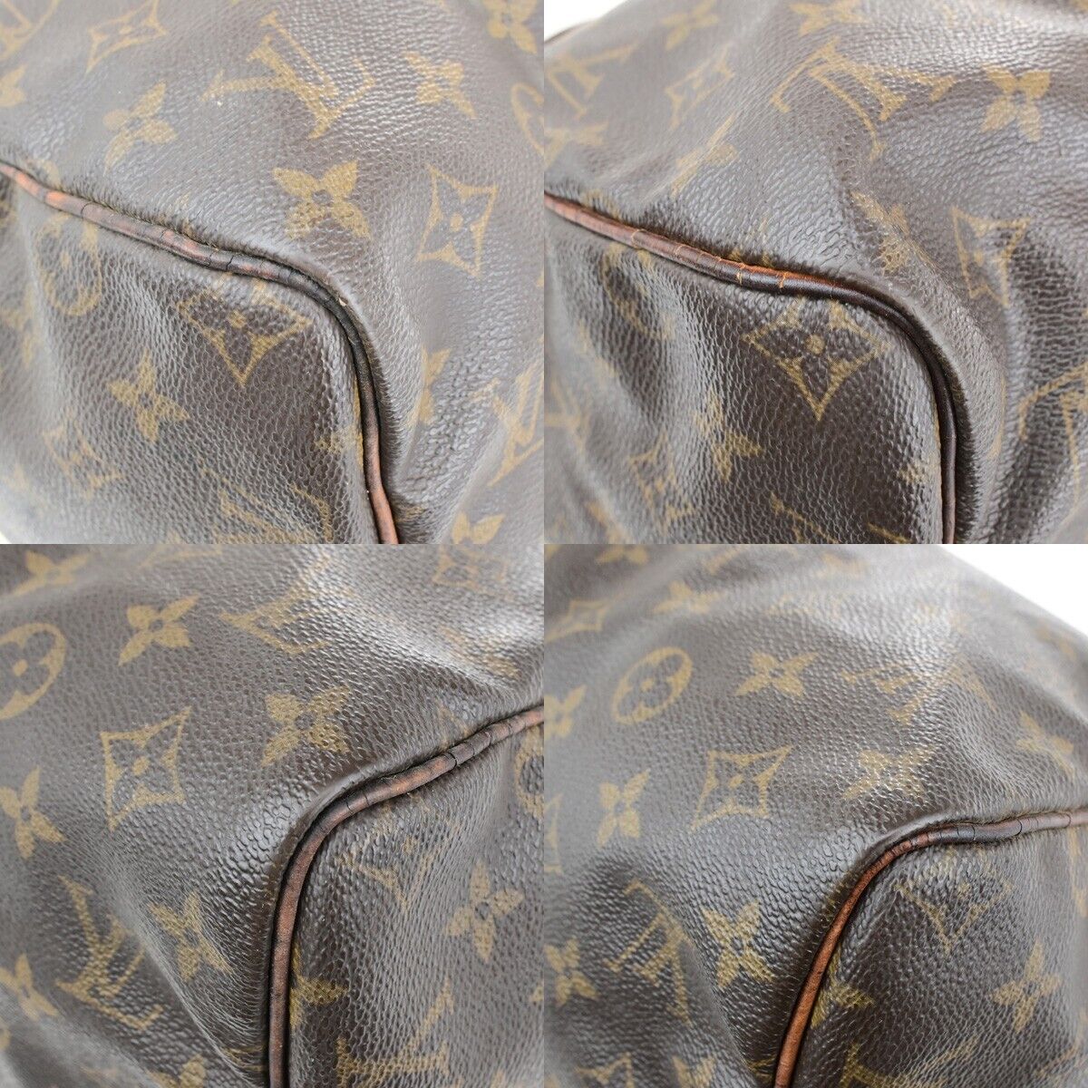 LOUIS VUITTON Speedy 30 Travel Hand Bag Monogram Leather Brown M41526 69ED105