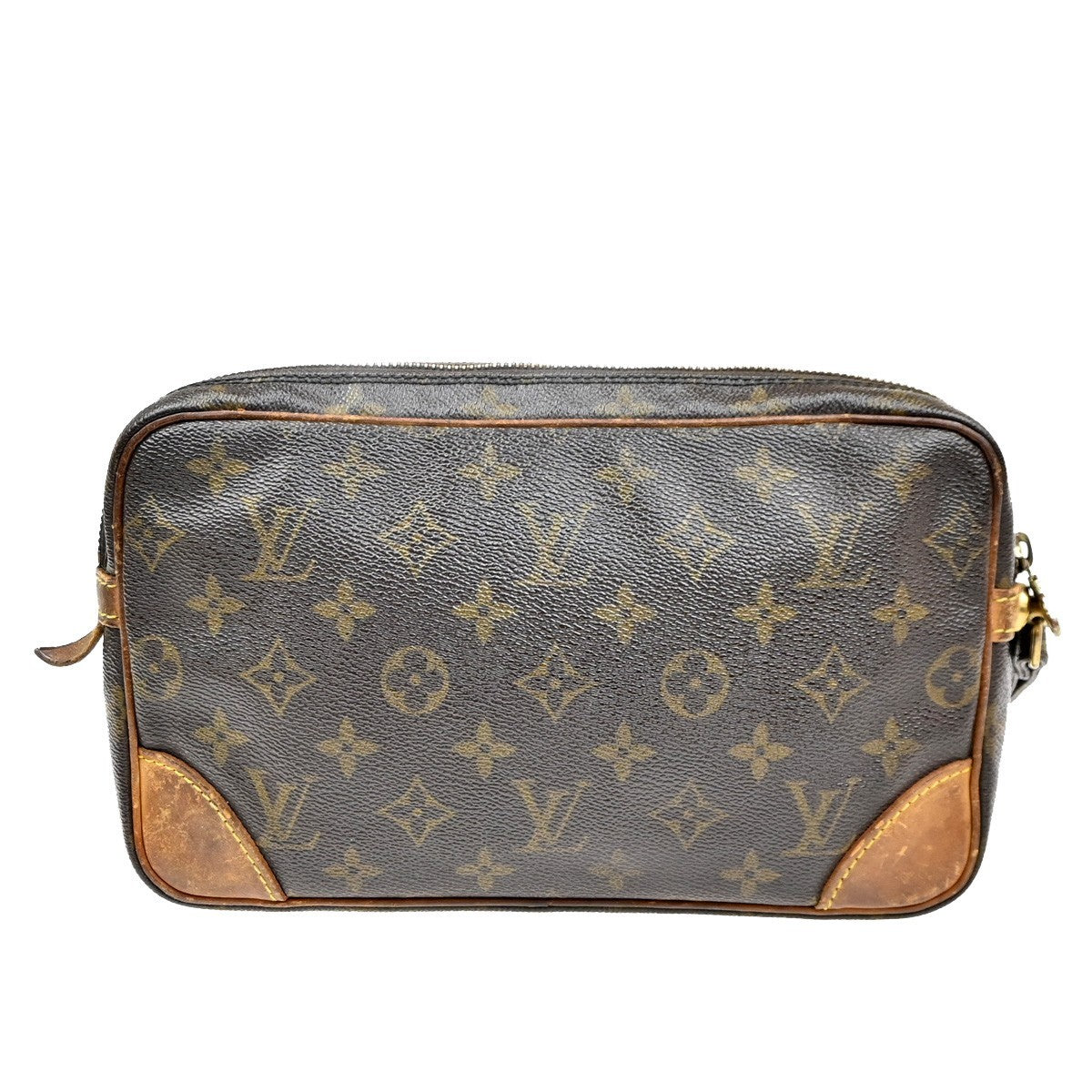 LOUIS VUITTON Marly Dragonne GM Clutch Hand Bag Monogram Brown M51825 02MA540