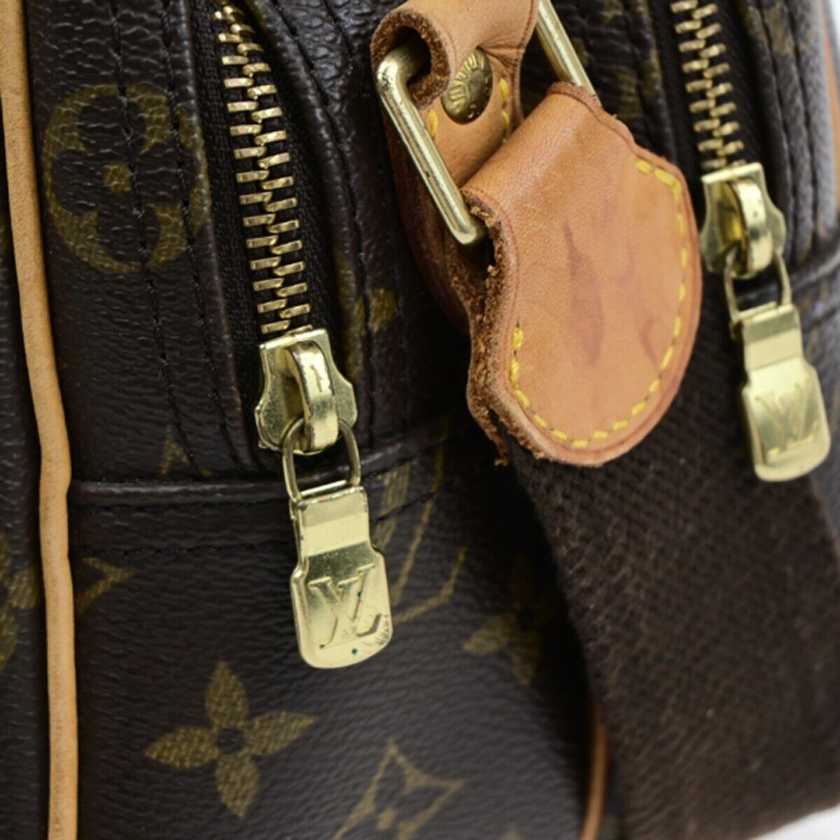 LOUIS VUITTON Reporter PM Crossbody Shoulder Bag Monogram Leather M45254 15EB143