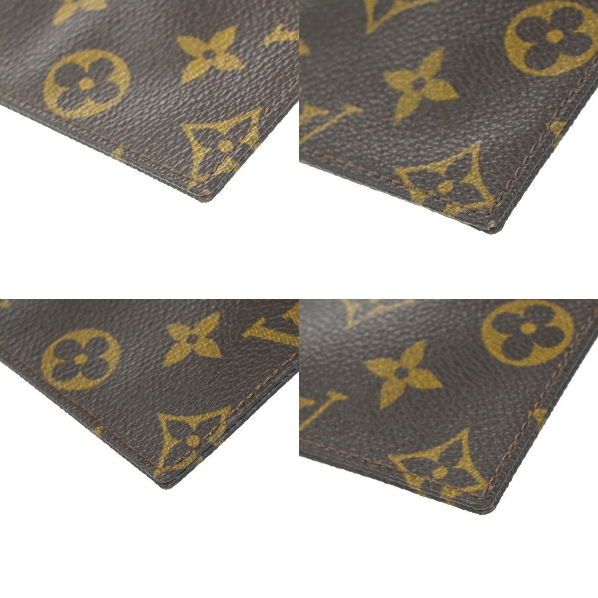 LOUIS VUITTON Pochette Secret Shoulder Bag Monogram Leather Brown M45484 65KP480