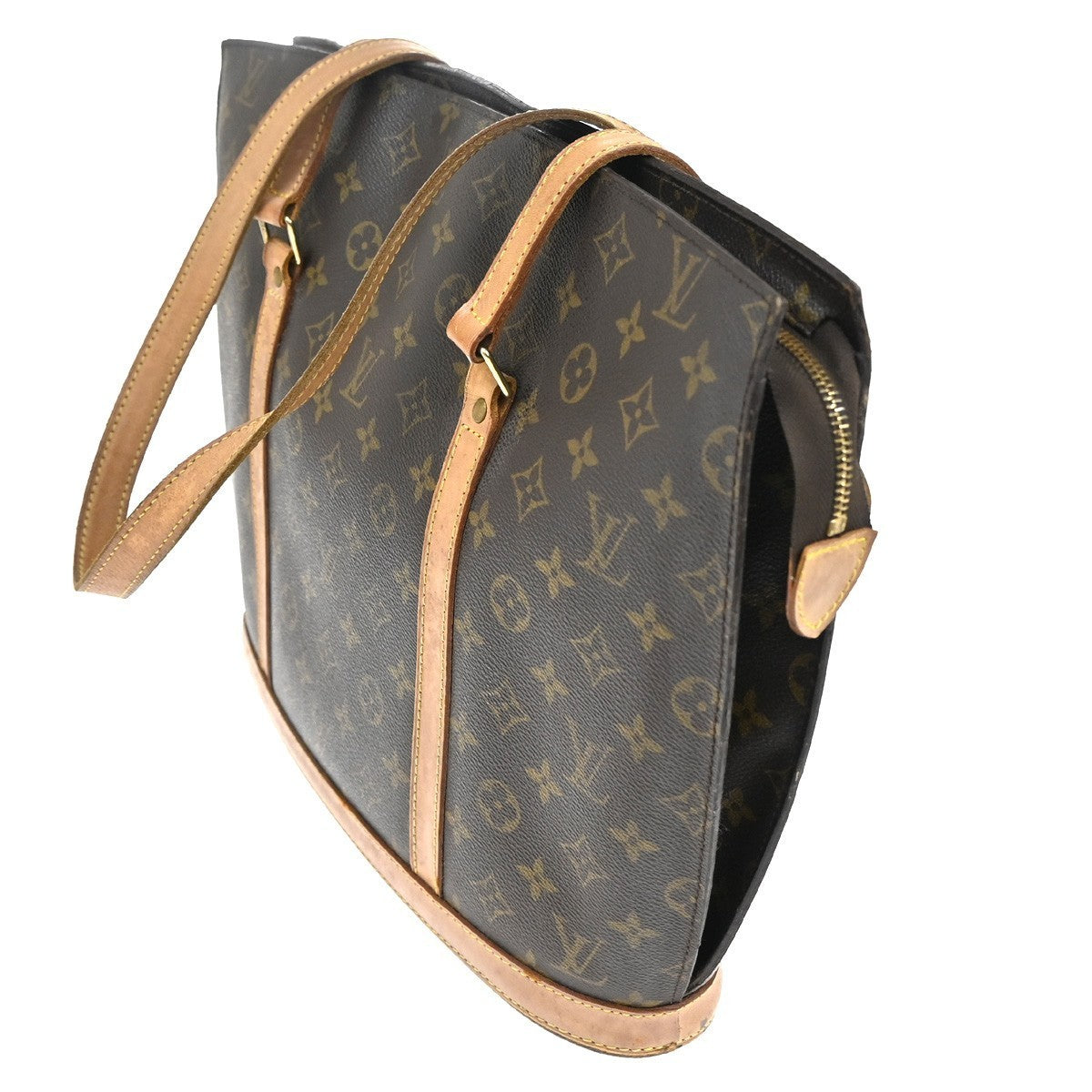 LOUIS VUITTON BABYLONE Shoulder Bag Monogram Leather Brown U.S.A M51102 31KC403