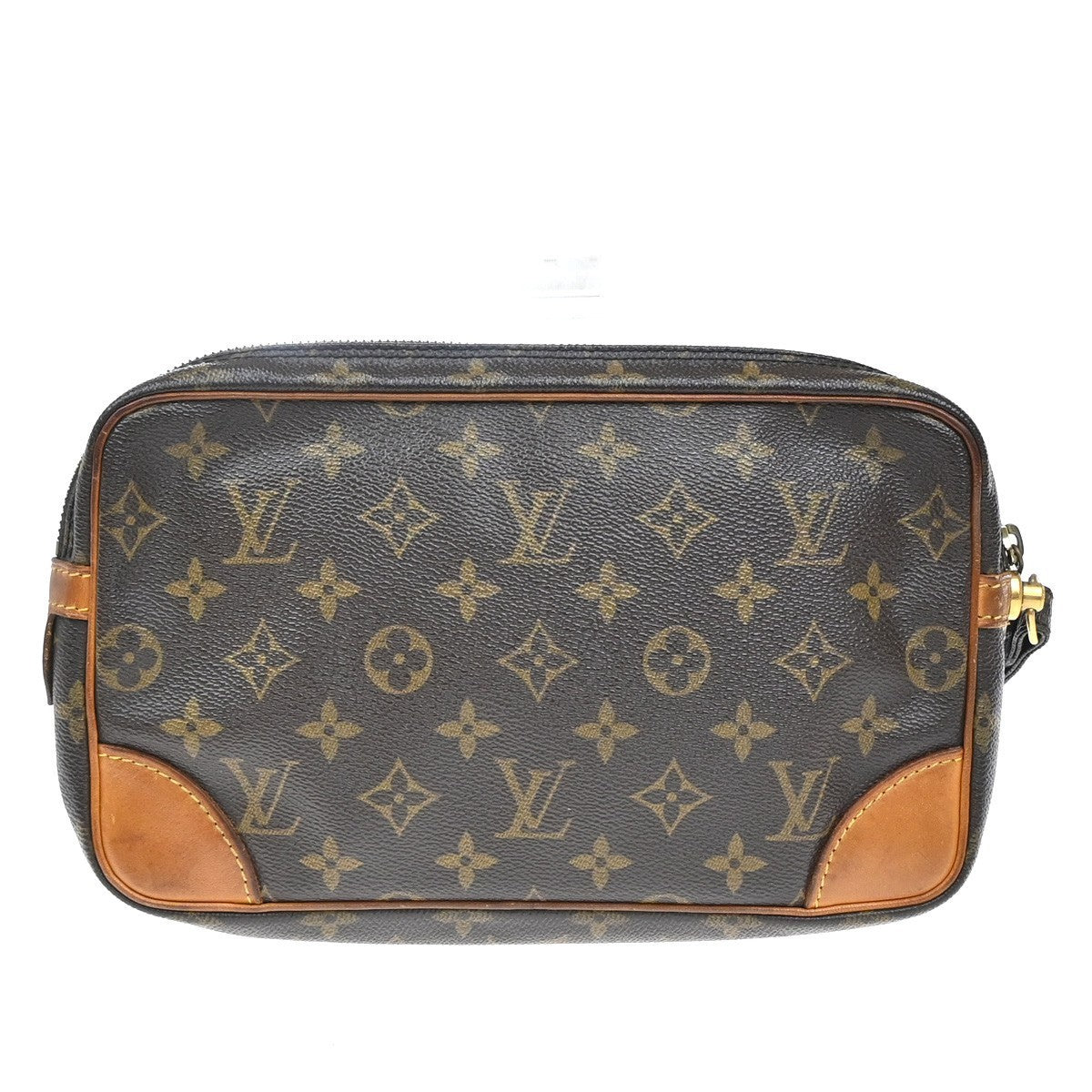 LOUIS VUITTON Marly Dragonne GM Clutch Hand Bag Monogram Brown M51825 62KP303