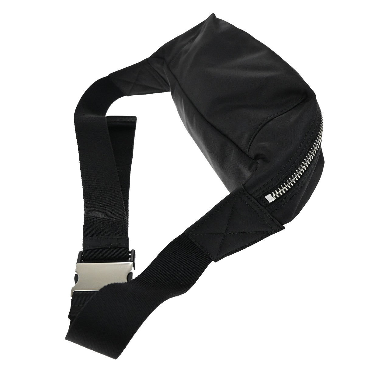 BURBERRY Logo Sonny Belt Bum Body Bag Nylon Black SHW 62CA650