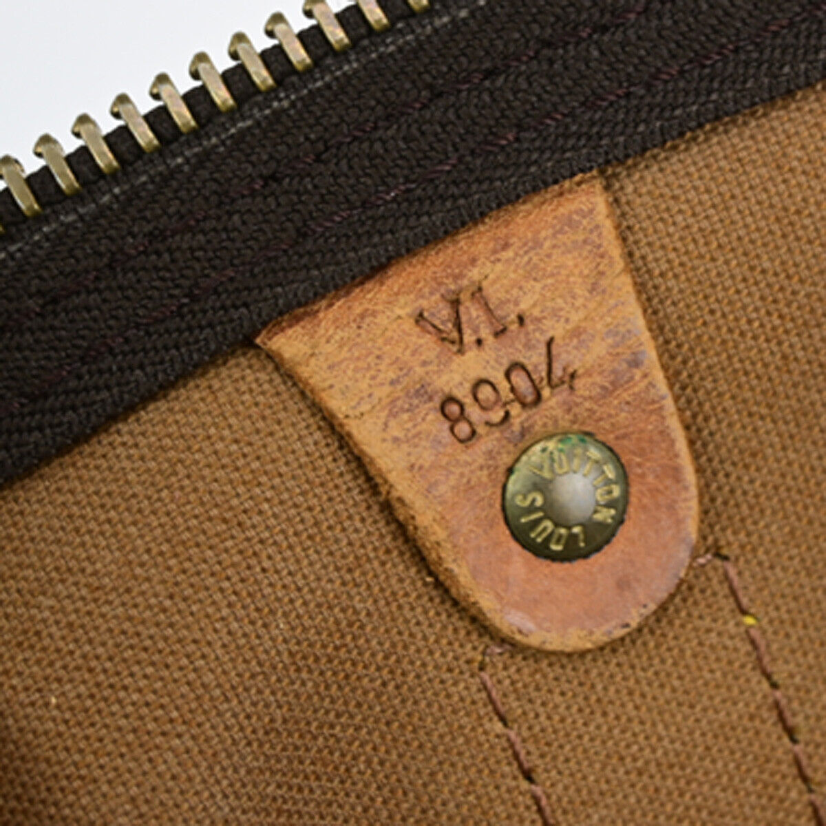 LOUIS VUITTON Keepall 45 Travel Hand Bag Monogram Leather Brown M41428 63YG721