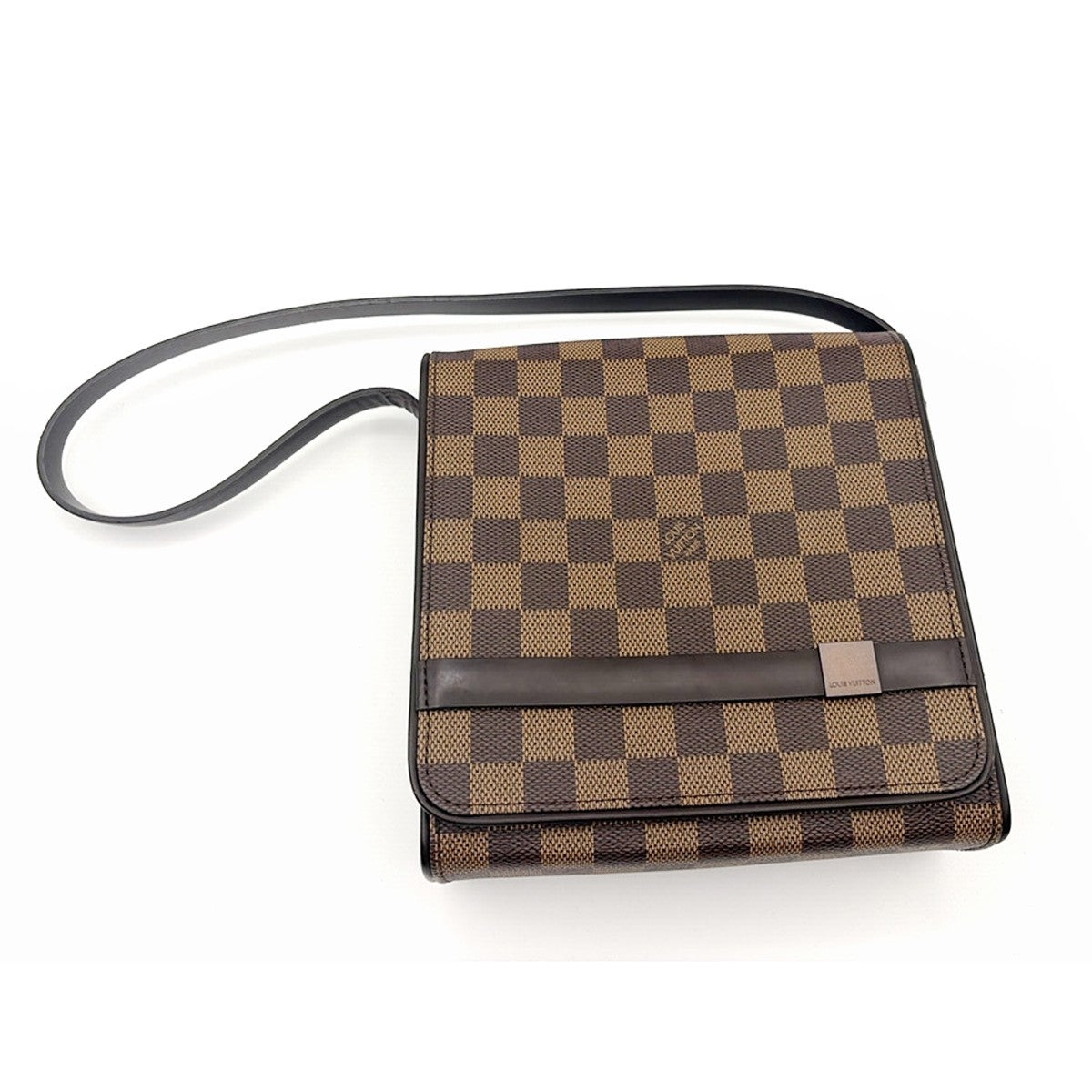 LOUIS VUITTON Tribeca Mini Shoulder Bag Damier Ebene Leather BN N51162 11YJ185