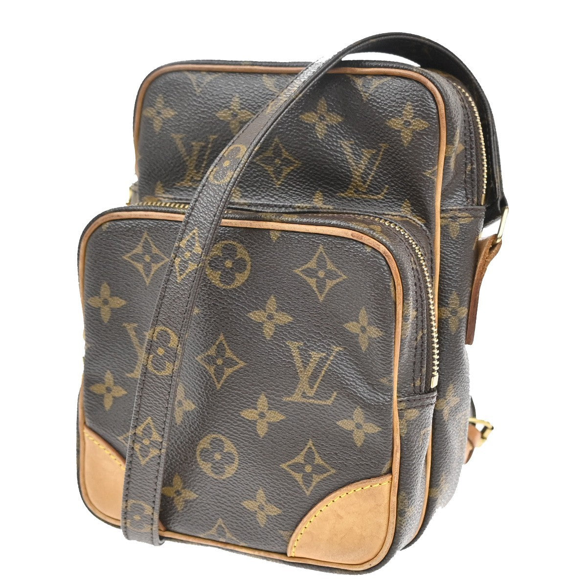 LOUIS VUITTON Amazon Crossbody Shoulder Bag Monogram Leather BN M45236 81CA071