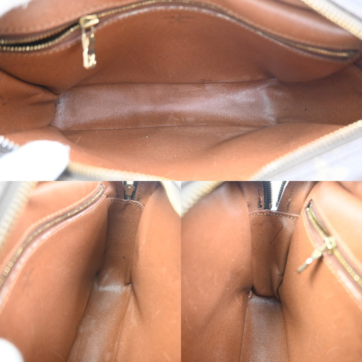 LOUIS VUITTON Trocadero 27 Shoulder Bag Monogram Leather Brown M51274 34KD218