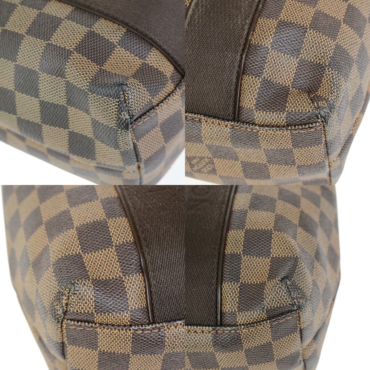 LOUIS VUITTON Cabas Beaubourg Shoulder Bag Damier Ebene Leather N52006 97FB180