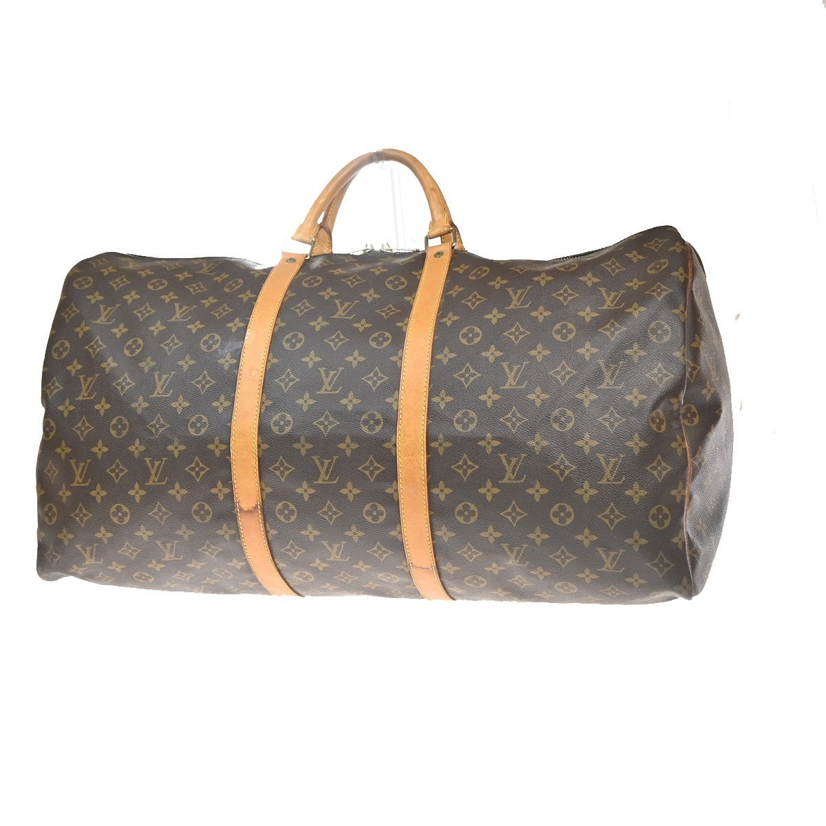 LOUIS VUITTON Keepall 60 Travel Hand Bag Monogram Leather Brown M41422 74YH945
