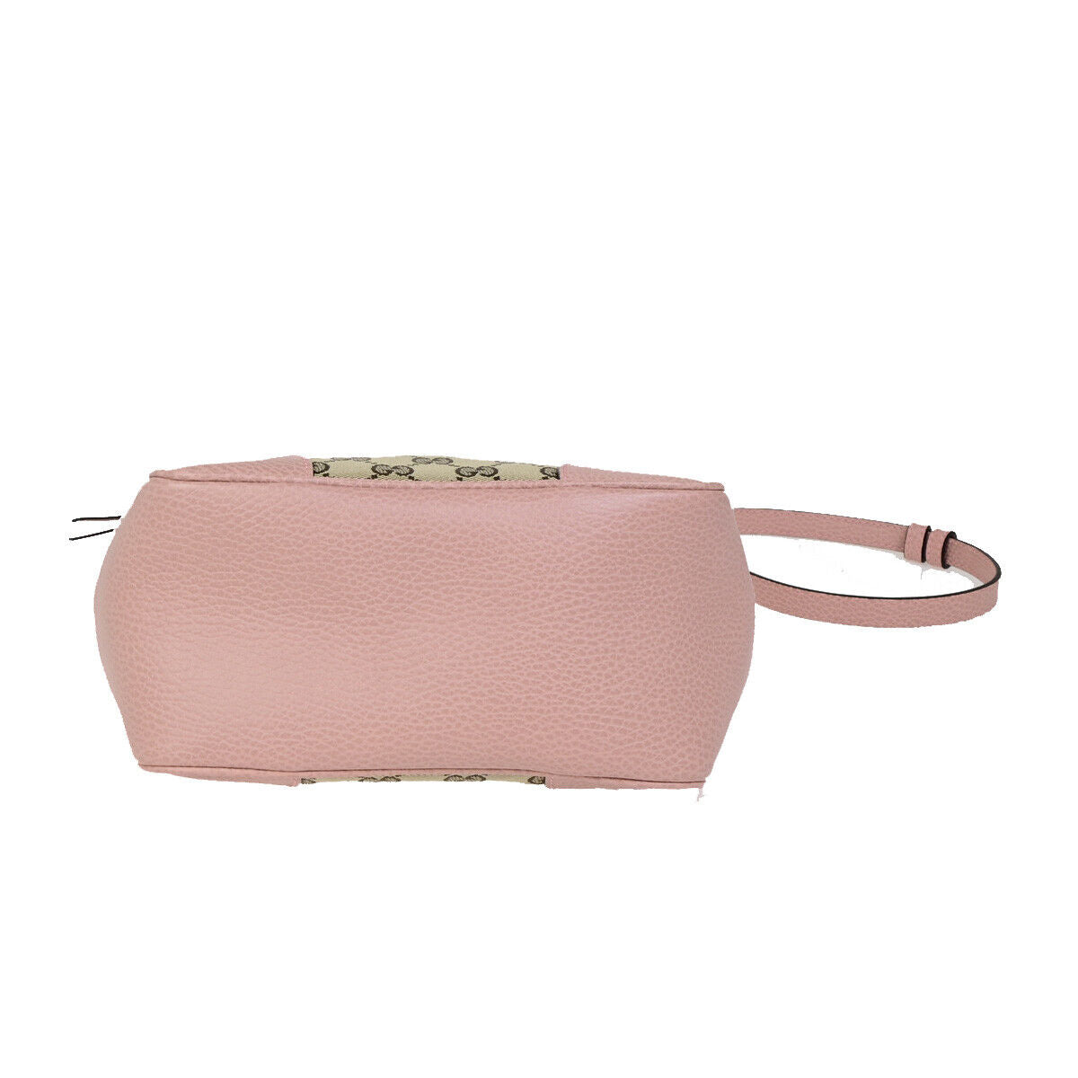 GUCCI Bree GG Pattern 2Way Shoulder Hand Bag Canvas Leather Brown Pink 59RK035