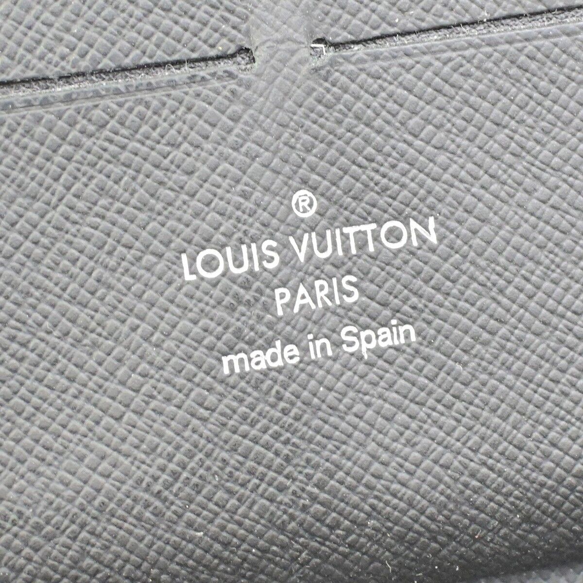 LOUIS VUITTON Zippy Organizer NM Long Wallet Damier Graphite BK N60111 36KA439