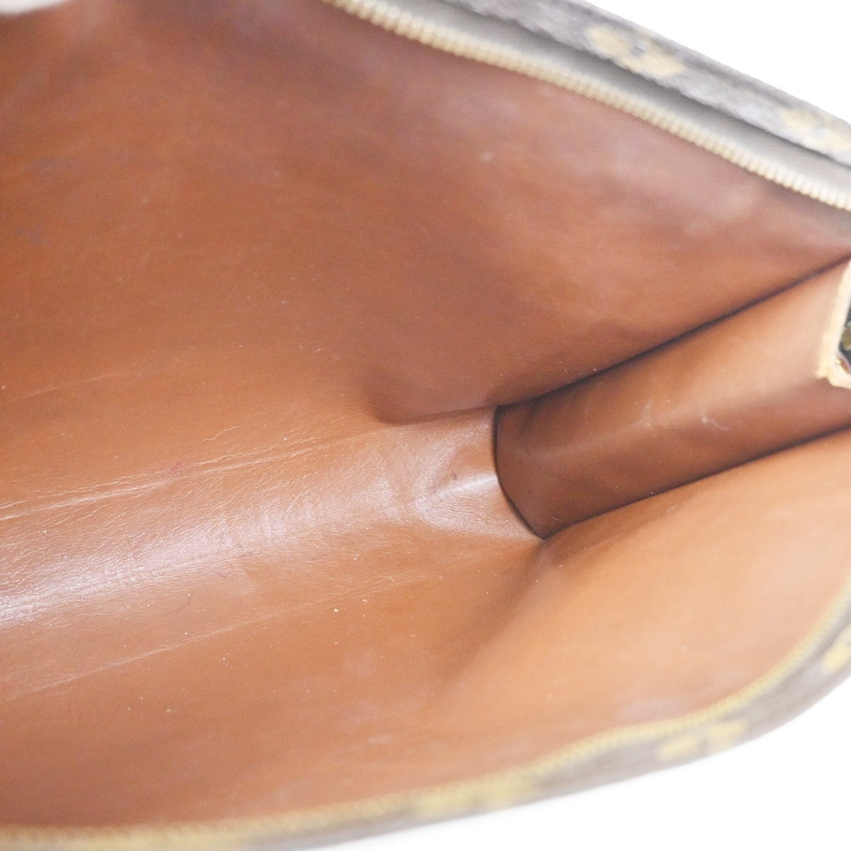 LOUIS VUITTON Poche Toilette 26 Clutch Hand Bag Monogram Leather M47542 02ZA026