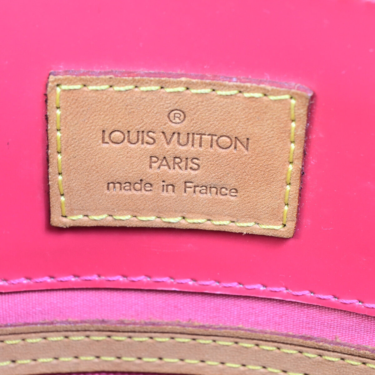 LOUIS VUITTON Read PM Hand Bag Monogram Vernis Patent Leather PK M9132F 30SJ062