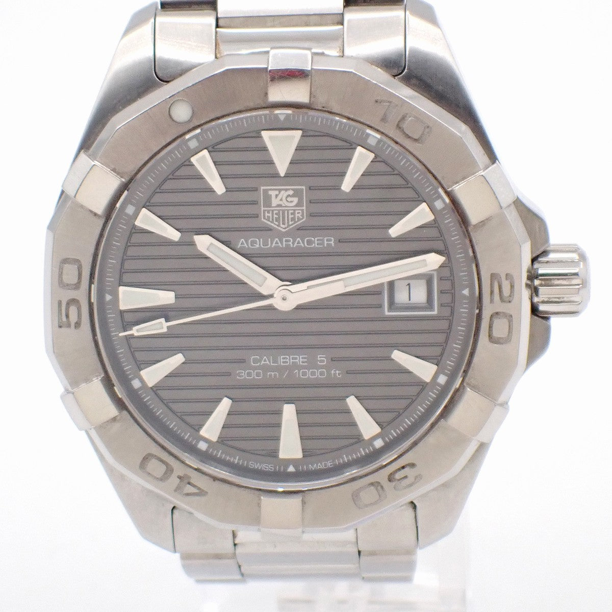 TAG HEUER Aquaracer 300M Watch Calibre 5 WAY2113.BA0910 Stainless Steel 680LC639