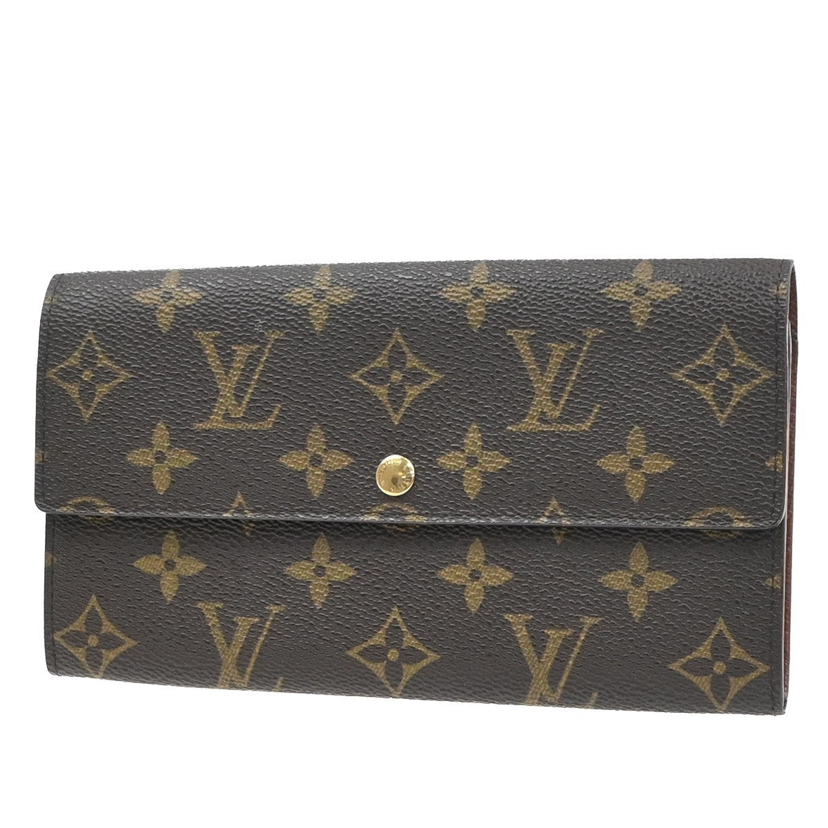 LOUIS VUITTON Porte Monnaie Credit Wallet Monogram Leather BN M61725 30MA562