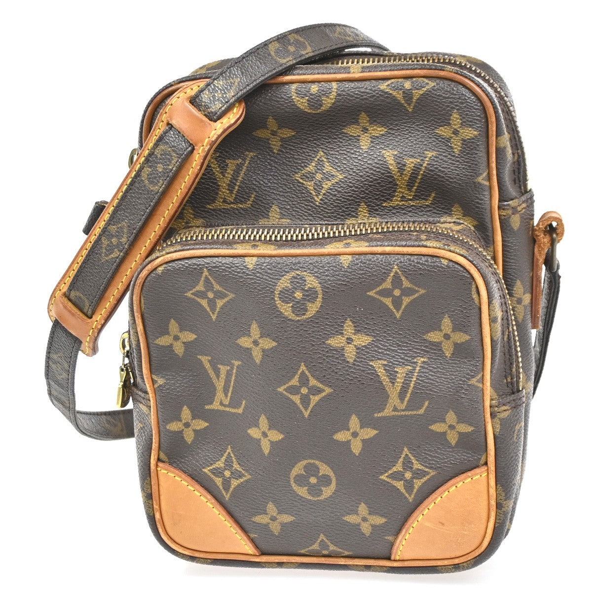 LOUIS VUITTON Amazon Crossbody Shoulder Bag Monogram Leather BN M45236 39CA756