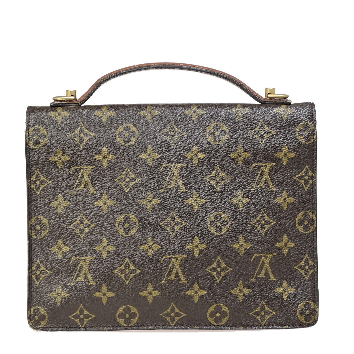 LOUIS VUITTON Monceau 26 2Way Shoulder Hand Bag Monogram Leather M51187 37EB558