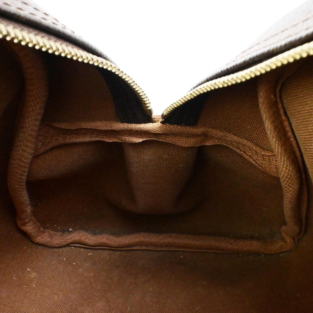 LOUIS VUITTON Montorgueil PM Shoulder Bag Monogram Leather Brown M95565 02SJ548