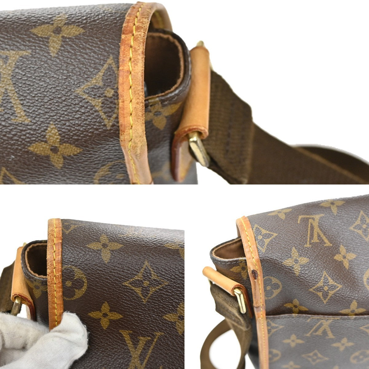 LOUIS VUITTON Messenger Bosphore GM Shoulder Bag Monogram Leather M40105 93KB574