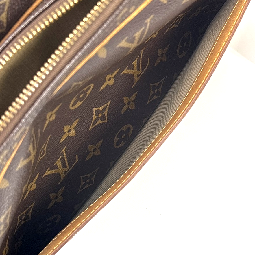 LOUIS VUITTON Reporter Crossbody Shoulder Bag Monogram Leather BN M45254 32MA568