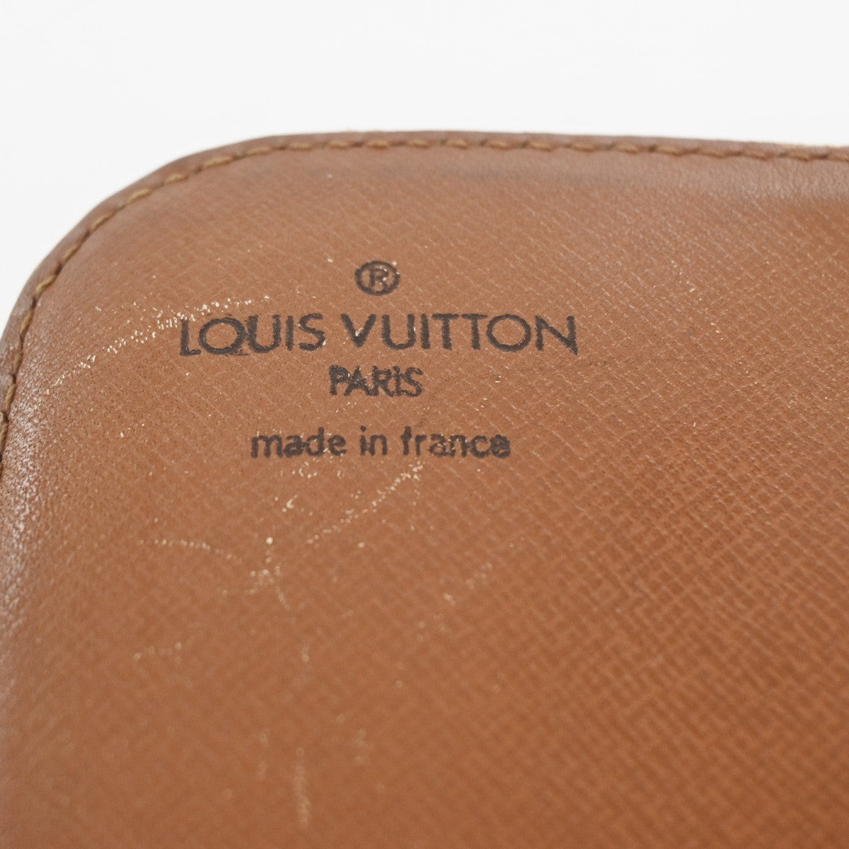 LOUIS VUITTON Cartouchiere GM Shoulder Bag Monogram Leather Brown M51252 64KC976