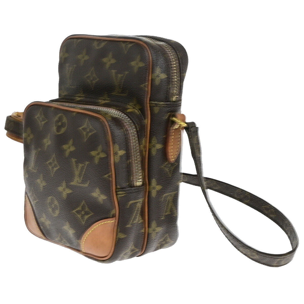 LOUIS VUITTON Amazon Crossbody Shoulder Bag Monogram Leather BN M45236 31YF053