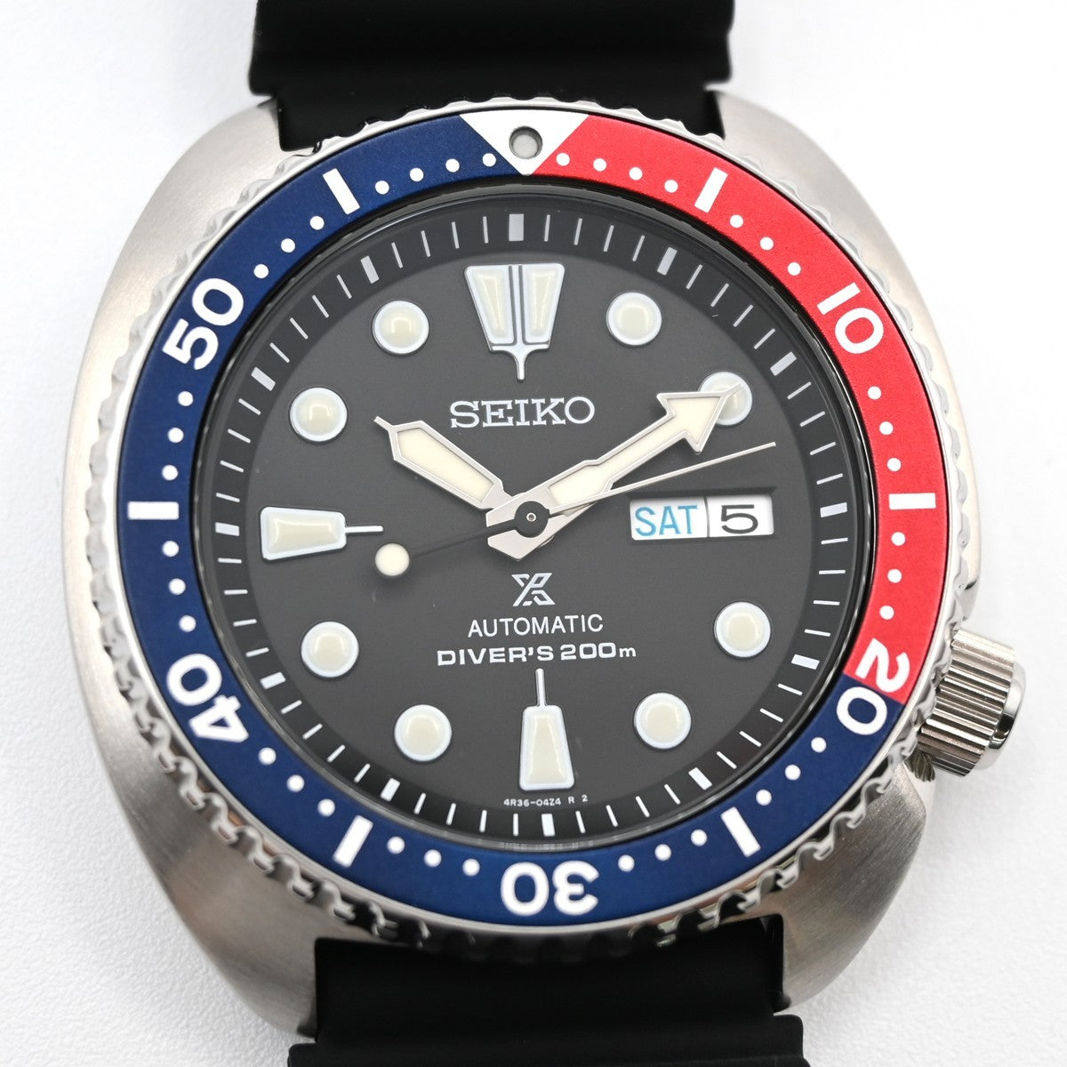 [ Near Mint ] SEIKO Prospex Turtle 45mm Watch SRP779 AT Pepsi Bezel SS 35LC584